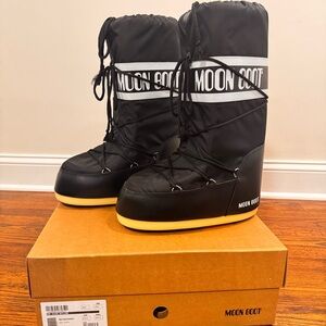 ICON Black Nylon Boots
